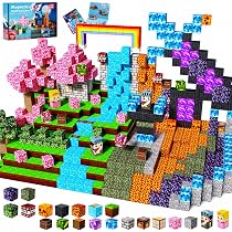 GraceDuck Magnetic Building Blocks 150 PCS Dark Swordsman's Forest